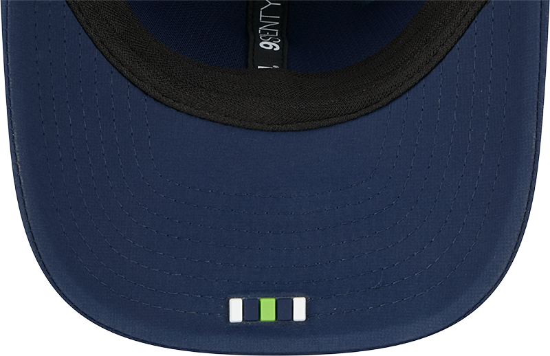 Seattle Seahawks New Era Navy 2025 Sideline 9SEVENTY Trucker Adjustable Hat for Men product image 7, provided for visual
