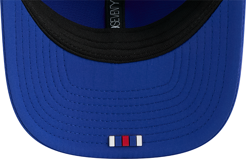 New England Patriots New Era Royal 2025 Sideline 9SEVENTY Trucker Adjustable Hat for Men product image 7, provided for