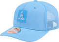 Houston Oilers New Era Blue 2025 Sideline 9SEVENTY Trucker Adjustable Hat for Men product image 1, provided for visual
