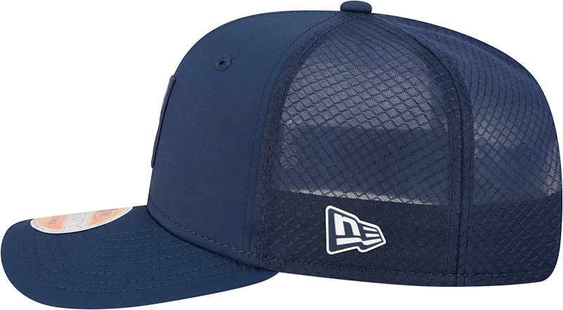 Los Angeles Chargers New Era Navy 2025 Sideline 9SEVENTY Trucker Adjustable Hat for Men product image 4, provided for visual