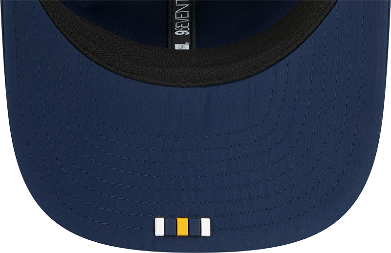 Los Angeles Chargers New Era Navy 2025 Sideline 9SEVENTY Trucker Adjustable Hat for Men product image 7, provided for visual