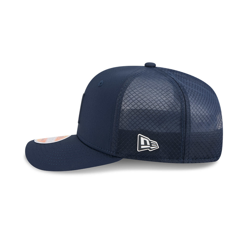 Chicago Bears New Era Navy 2025 NFL Secondary Logo Sideline Heat 9SEVENTY Adjustable Hat for Men product image 4, provided