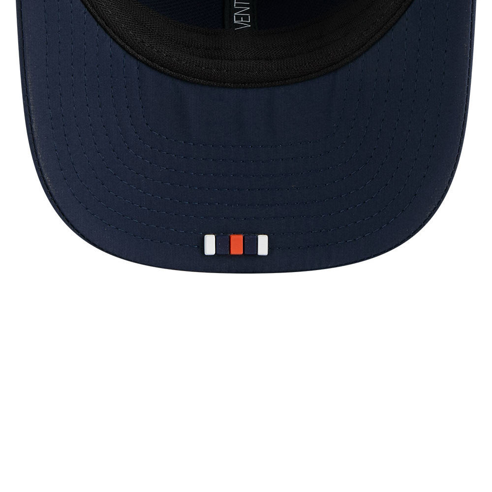 Chicago Bears New Era Navy 2025 NFL B Sideline Heat 9SEVENTY Adjustable Hat for Men product image 7, provided for visual