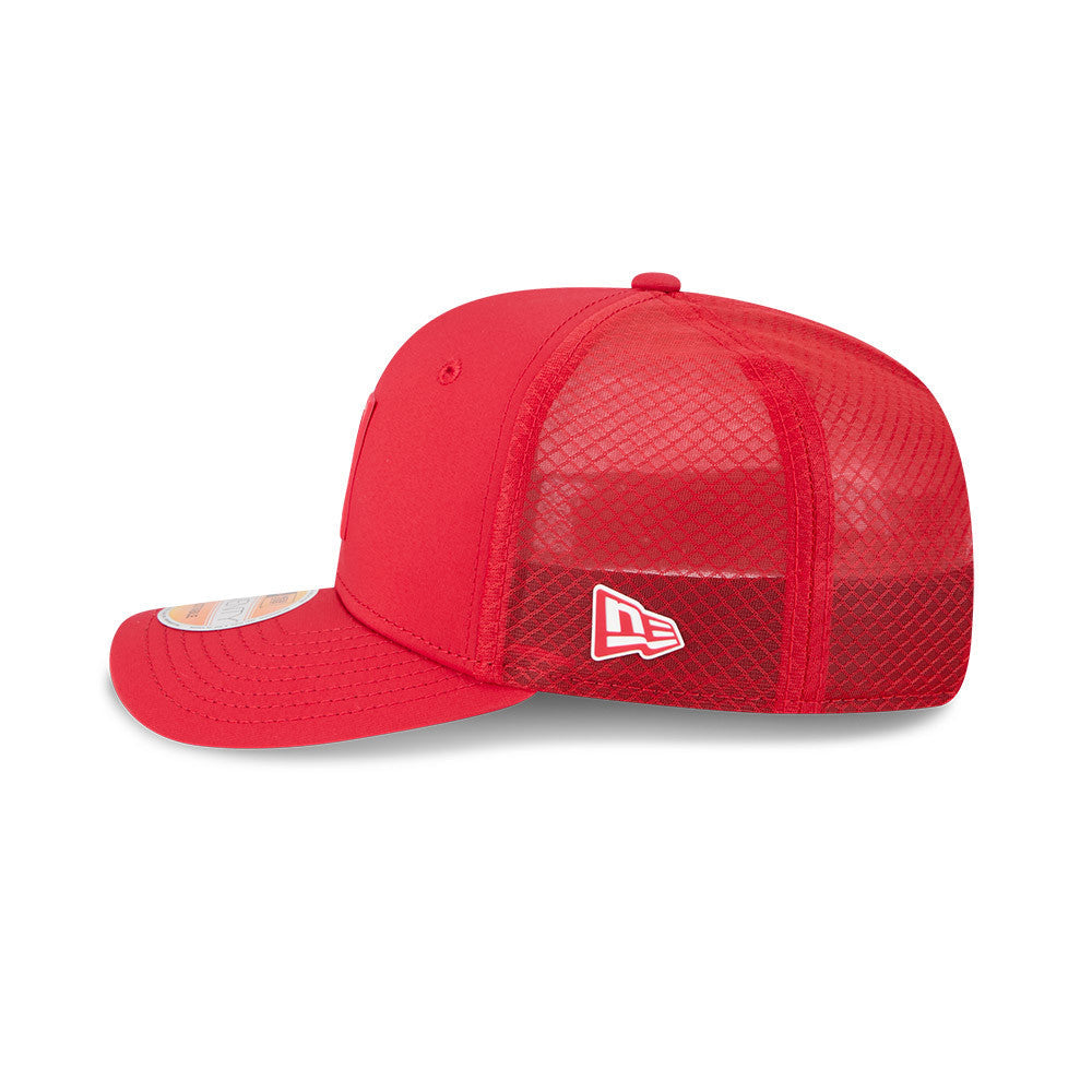 San Francisco 49ers New Era Red 2025 NFL Sideline Heat 9SEVENTY Adjustable Hat for Men product image 4, provided for visual