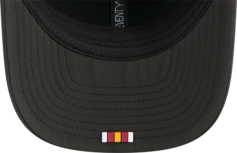 Washington Commanders New Era Black 2025 Sideline 9SEVENTY Trucker Adjustable Hat for Men product image 7, provided for