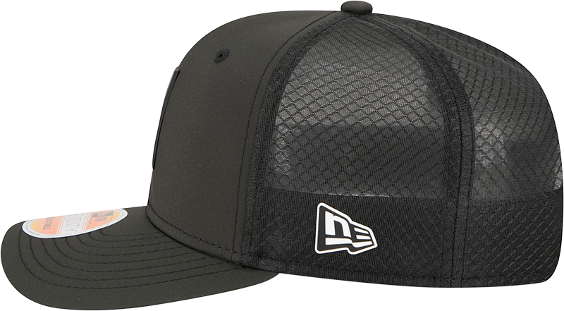 Arizona Cardinals New Era Black 2025 Sideline 9SEVENTY Trucker Adjustable Hat for Men product image 4, provided for visual