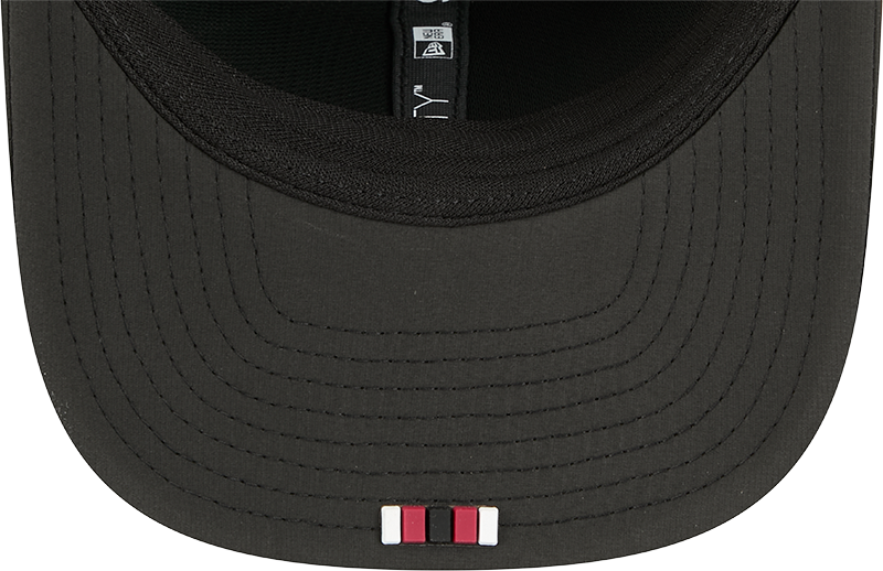 Arizona Cardinals New Era Black 2025 Sideline 9SEVENTY Trucker Adjustable Hat for Men product image 7, provided for visual