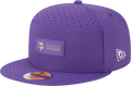 Minnesota Vikings New Era Purple 2025 Sideline Split Panel 9FIFTY Snapback Hat for Men product image 1, provided for visual
