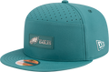Philadelphia Eagles New Era Green 2025 Sideline Split Panel 9FIFTY Snapback Hat for Men product image 1, provided for visual