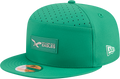 Philadelphia Eagles New Era Kelly Green 2025 Sideline Split Panel 9FIFTY Snapback Hat for Men product image 1, provided for