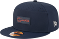 Chicago Bears New Era Navy 2025 Sideline Split Panel 9FIFTY Snapback Hat for Men product image 1, provided for visual