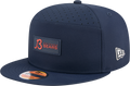 Chicago Bears New Era Navy 2025 B Sideline Split Panel 9FIFTY Snapback Hat for Men product image 1, provided for visual