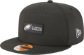 Philadelphia Eagles New Era Black 2025 Sideline Split Panel 9FIFTY Snapback Hat for Men product image 1, provided for visual