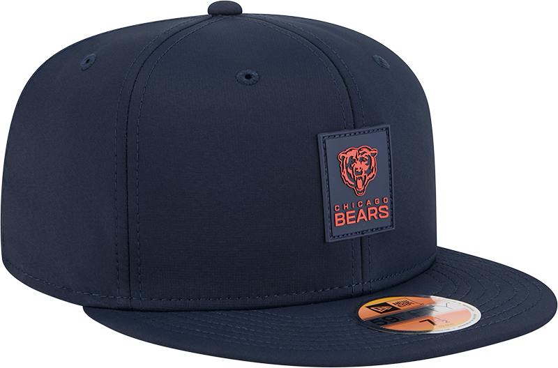 Chicago Bears New Era Navy 2025 Sideline 59FIFTY Fitted Hat for Men product image 3, provided for visual reference and