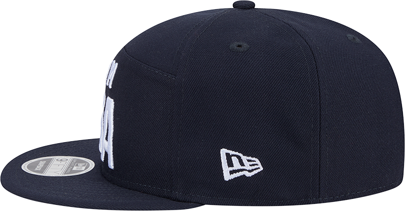 Team USA Olympics New Era Navy Split Panel 9FIFTY Adjustable Snapback Hat product image 4, provided for visual reference and