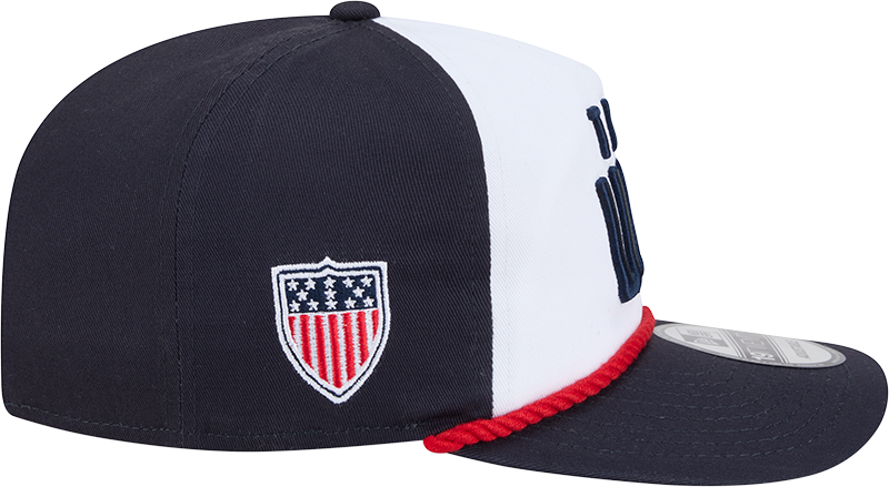Team USA Olympics New Era Navy 19TWENTY Adjustable Hat product image 5, provided for visual reference and product detail