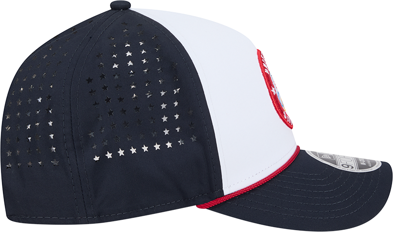 Team USA New Era Olympic 9FORTY A-Frame M-Crown Performance Adjustable Hat product image 5, provided for visual reference