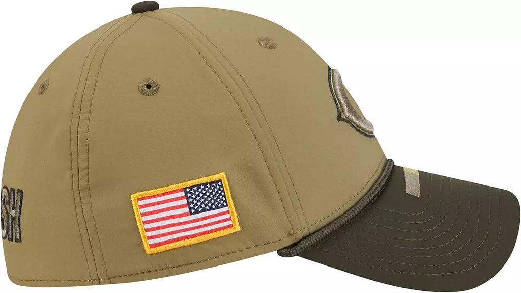 New Era Green Chicago Bears 2025 Salute to Service 39THIRTY Flex Hat-C Logo for Men product image 6, provided for visual
