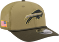 Buffalo Bills New Era Green 2025 Salute To Service Sideline 9SEVENTY Trucker Adjustable Hat for Men product image 1,