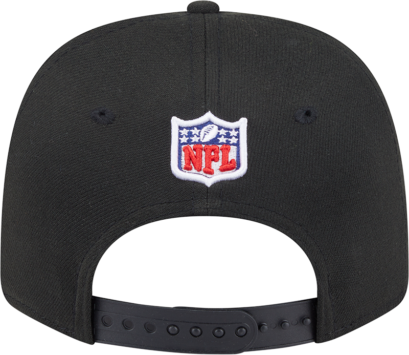 San Francisco 49ers New Era Rivalry Black 9SEVENTY Adjustable Hat product image 6, provided for visual reference and product
