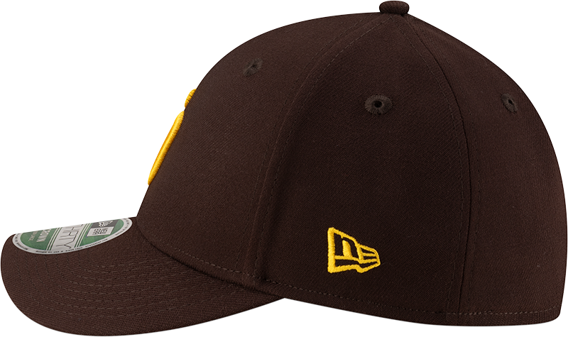 San Diego Padres New Era M-Crown Player Replica 39Thirty Brown Flex Fit Hat product image 5, provided for visual reference