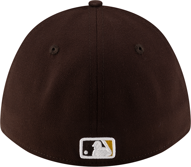 San Diego Padres New Era M-Crown Player Replica 39Thirty Brown Flex Fit Hat product image 4, provided for visual reference
