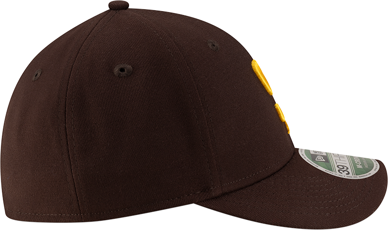San Diego Padres New Era M-Crown Player Replica 39Thirty Brown Flex Fit Hat product image 6, provided for visual reference
