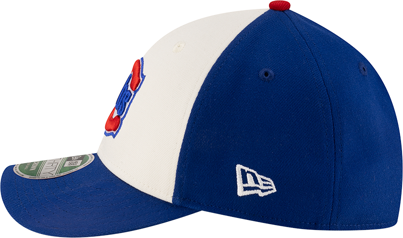 Chicago Cubs New Era M-Crown 39Thirty Alternate 2 Player Replica Blue Flex Fit Hat product image 4, provided for visual