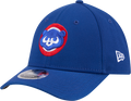 Chicago Cubs Cooperstown Collection 84 New Era M-Crown 39Thirty Blue Flex Fit Hat product image 1, provided for visual