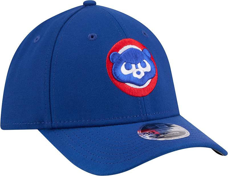 Chicago Cubs Cooperstown Collection 84 New Era M-Crown 39Thirty Blue Flex Fit Hat product image 3, provided for visual