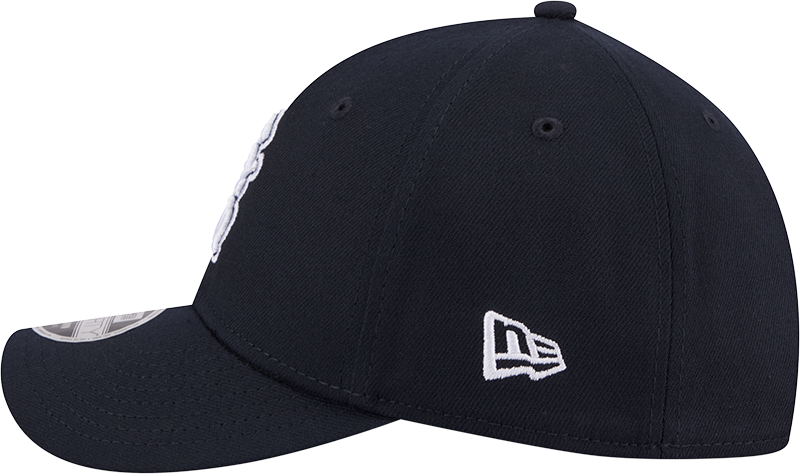 Chicago Cubs Cooperstown Collection 14 New Era M-Crown 39Thirty Navy Flex Fit Hat product image 4, provided for visual