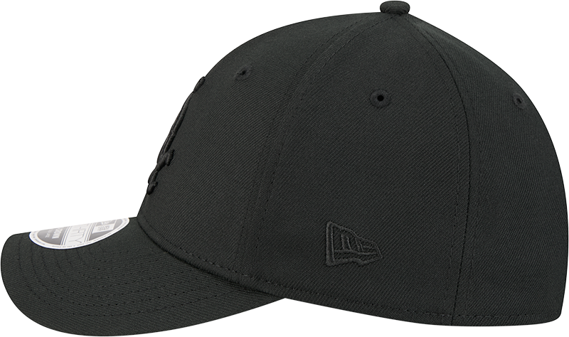 Chicago White Sox New Era M-Crown 39Thirty Tonal Black Flex Fit Hat product image 5, provided for visual reference and