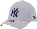New York Yankees New Era M-Crown 39Thirty Gray Flex Fit Hat product image 1, provided for visual reference and product