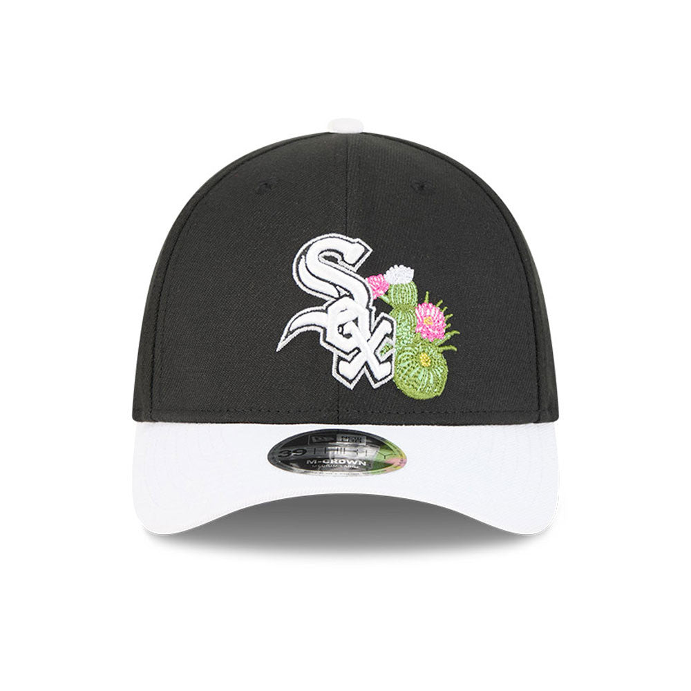 Chicago White Sox New Era 2026 Spring Training M-Crown 39Thirty Player Replica Black/White Flex Fit Hat product image 2,