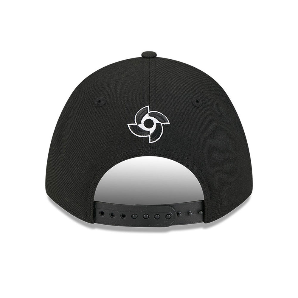 New Era Team USA 2026 World Baseball Classic 9Forty M-Crown A-Frame Snap Adjustable Hat - Black product image 4, provided
