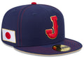 Japan Baseball New Era 2026 World Baseball Classic 59FIFTY Fitted Hat - Navy product image 1, provided for visual reference