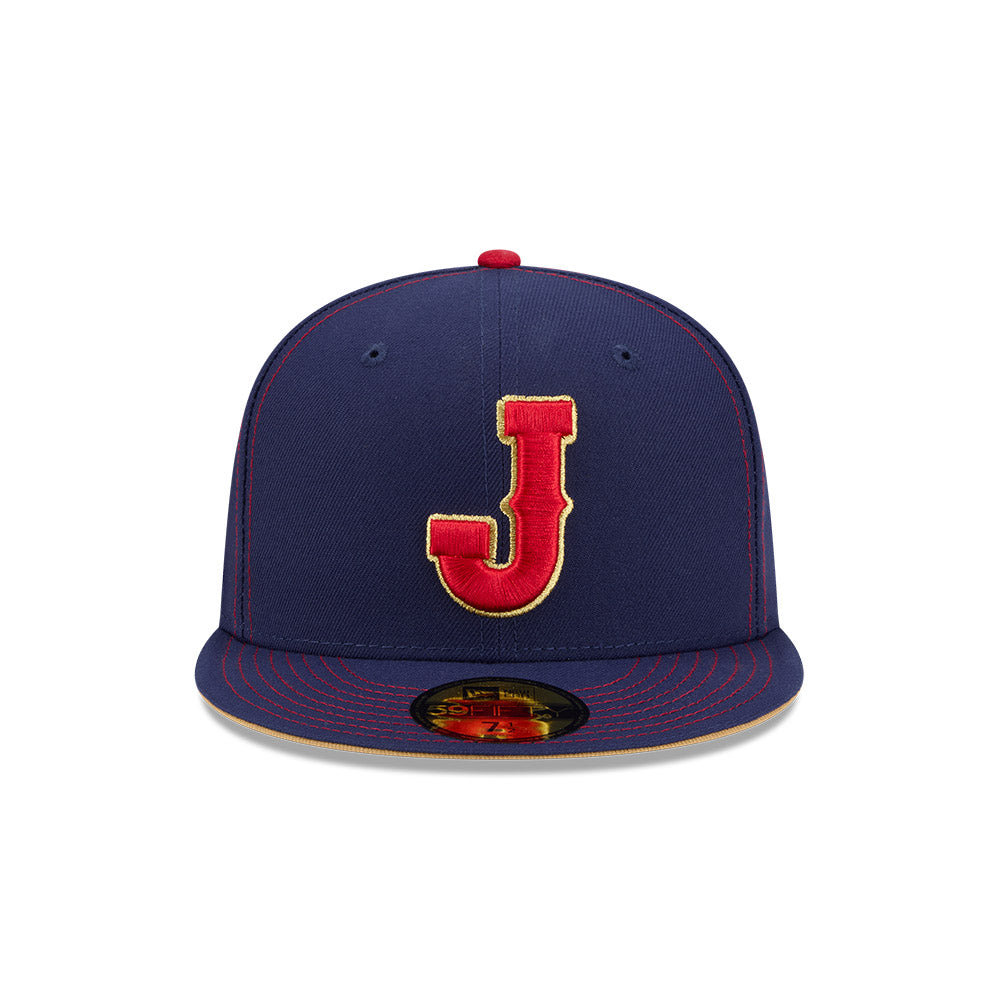 Japan Baseball New Era 2026 World Baseball Classic 59FIFTY Fitted Hat - Navy product image 2, provided for visual reference