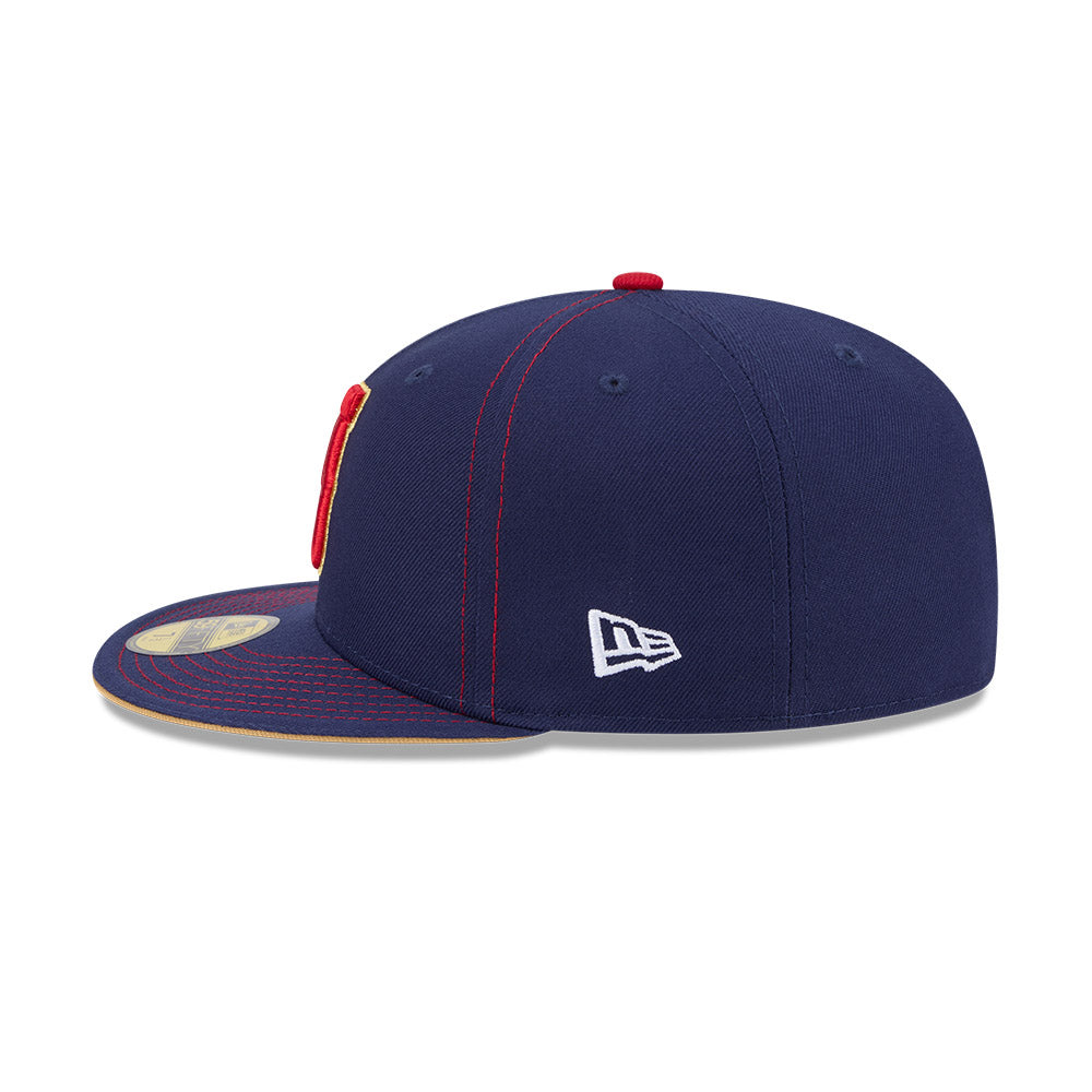 Japan Baseball New Era 2026 World Baseball Classic 59FIFTY Fitted Hat - Navy product image 6, provided for visual reference