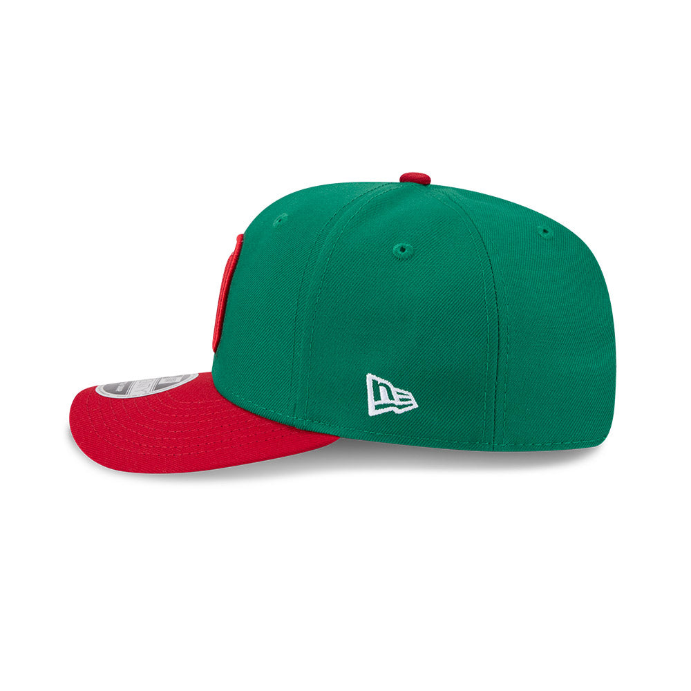 New Era Mexico 2026 World Baseball Classic 9SEVENTY Stretch Snap Adjustable Hat - Green/Red product image 7, provided for