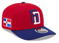 New Era Dominican Republic 2026 World Baseball Classic 9SEVENTY Stretch Snap Adjustable Hat - Red/Royal product image 1,
