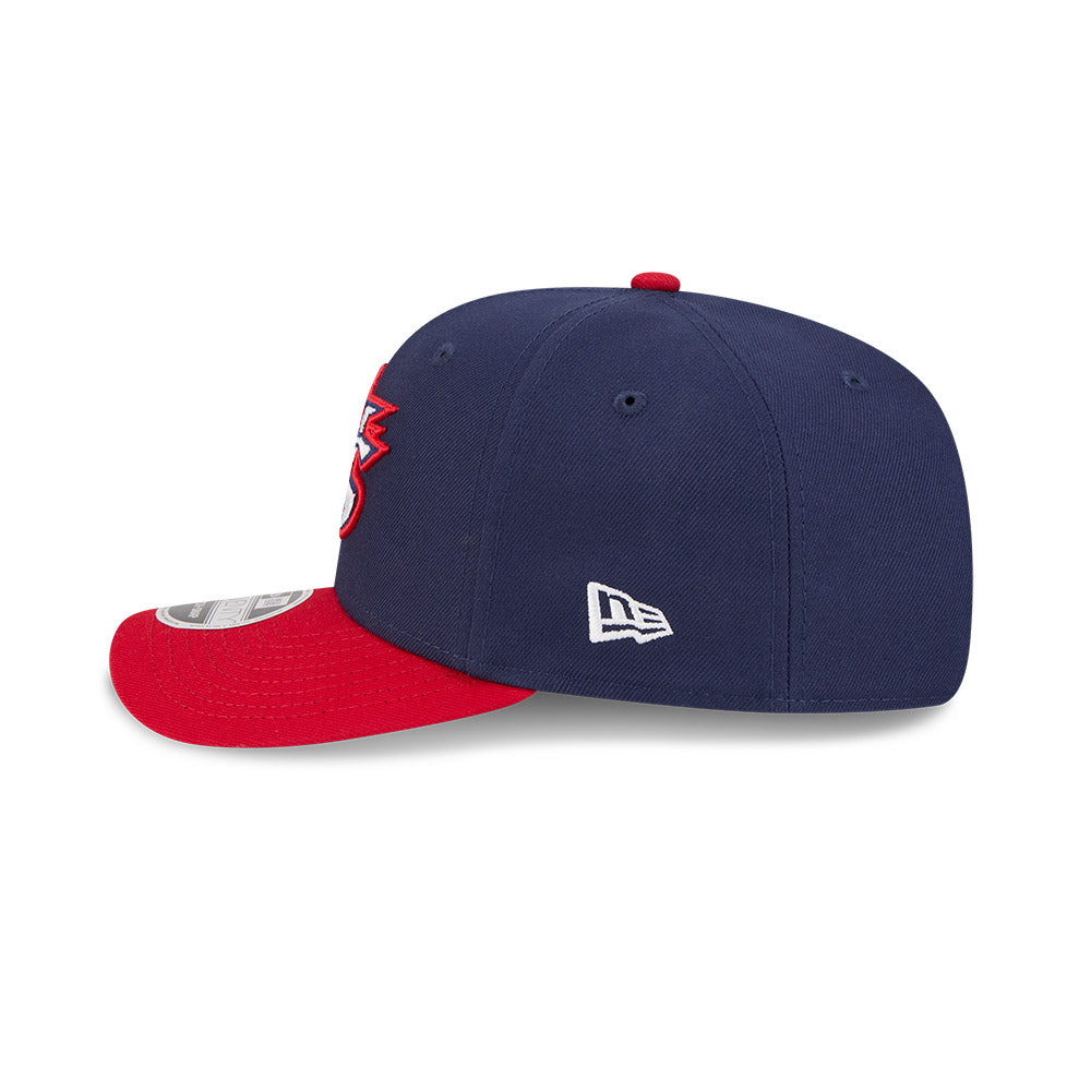 New Era Team USA 2026 World Baseball Classic 9SEVENTY Stretch Snap Adjustable Hat - Navy Blue product image 5, provided for