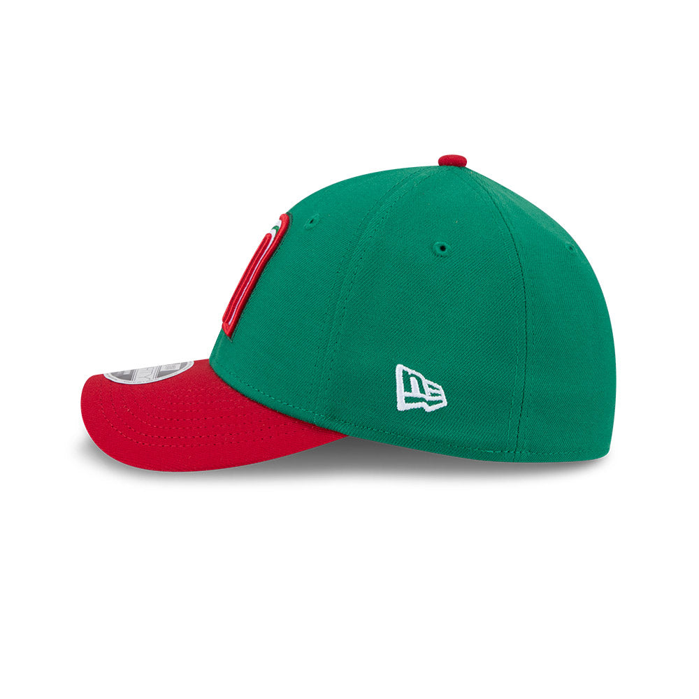 Mexico Baseball New Era 2026 World Baseball Classic M-Crown 39THIRTY Flex Hat - Green/Red product image 5, provided for