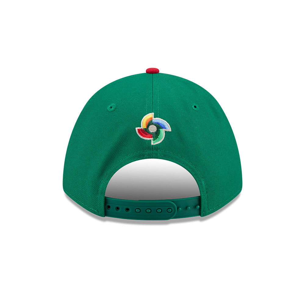 New Era Mexico 2026 World Baseball Classic 9Forty M-Crown Snap Adjustable Hat - Green/Red product image 4, provided for