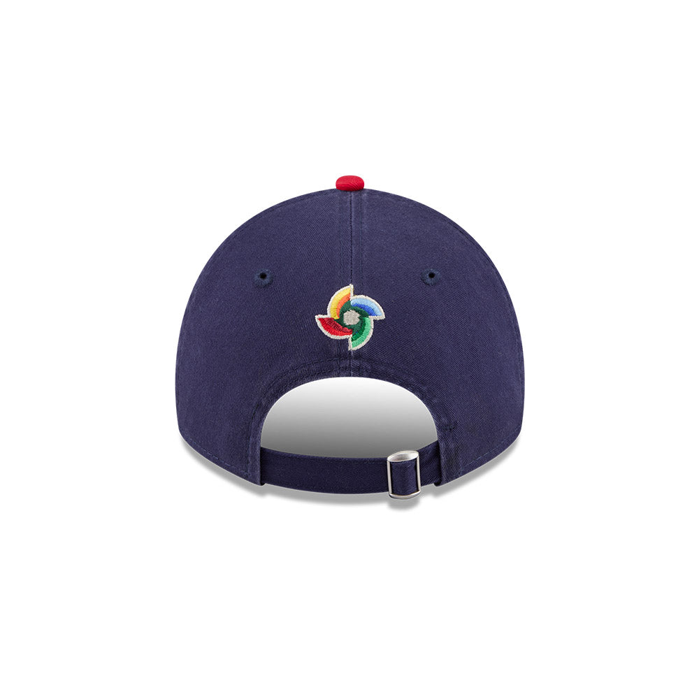 New Era Team USA 2026 World Baseball Classic 9Twenty Slouch Adjustable Hat - Navy Blue product image 4, provided for visual