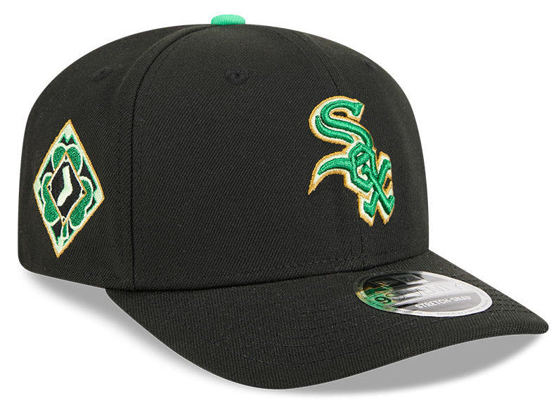 Chicago White Sox New Era St. Patrick's Day 9SEVENTY Stretch-Snap Adjustable Hat product image 1, provided for visual