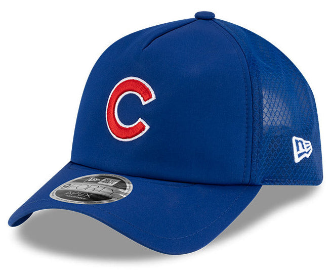 Chicago Cubs New Era 2026 Batting Practice 9Forty APEX "C" Logo Snap Adjustable Hat-Royal product image 3, provided for