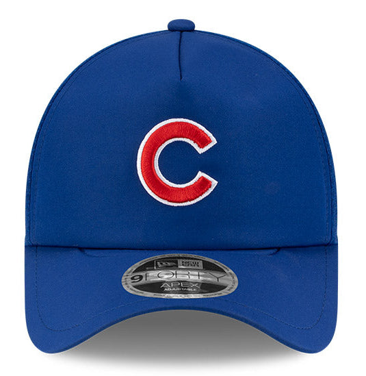 Chicago Cubs New Era 2026 Batting Practice 9Forty APEX "C" Logo Snap Adjustable Hat-Royal product image 2, provided for