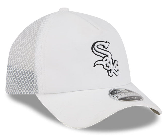 Chicago White Sox New Era 2026 Batting Practice 9Forty APEX Snap Adjustable Hat-White product image 1, provided for visual