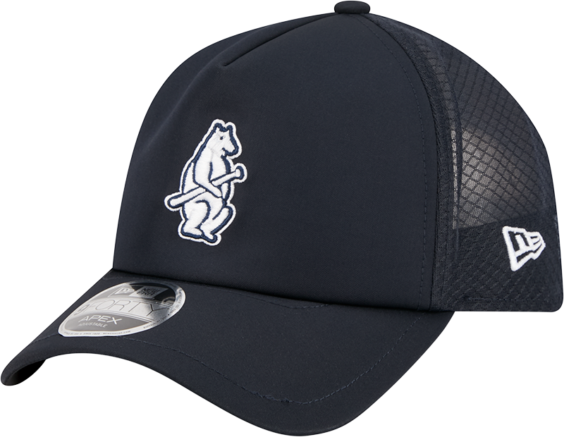 Chicago Cubs New Era 2026 Batting Practice 9Forty APEX Snap Adjustable Hat-Navy product image 3, provided for visual