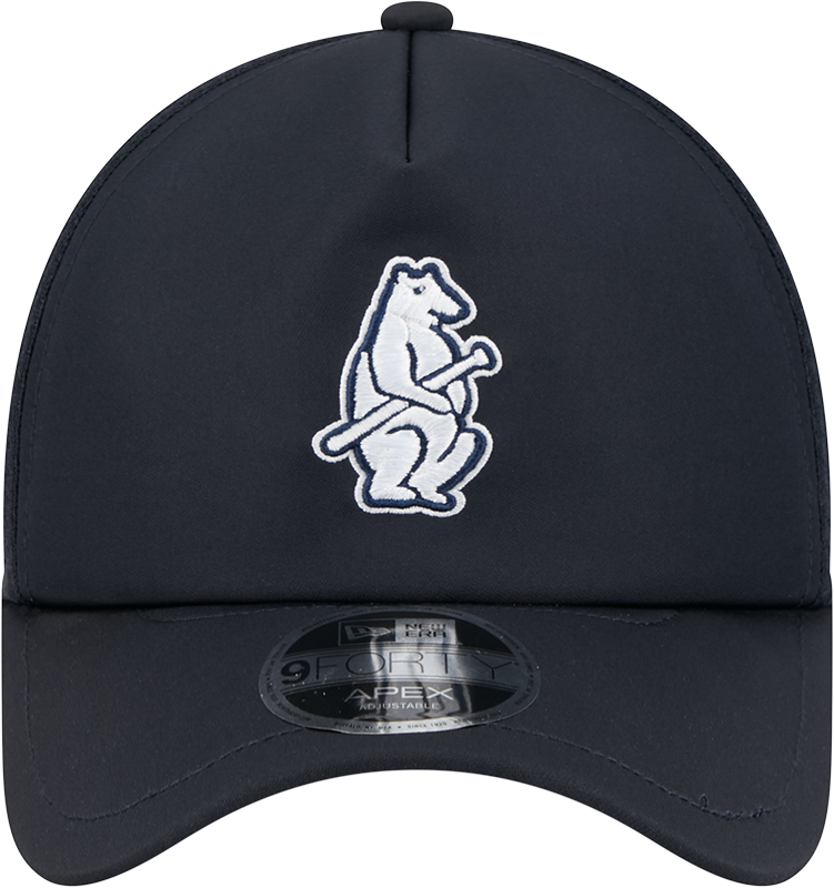 Chicago Cubs New Era 2026 Batting Practice 9Forty APEX Snap Adjustable Hat-Navy product image 2, provided for visual